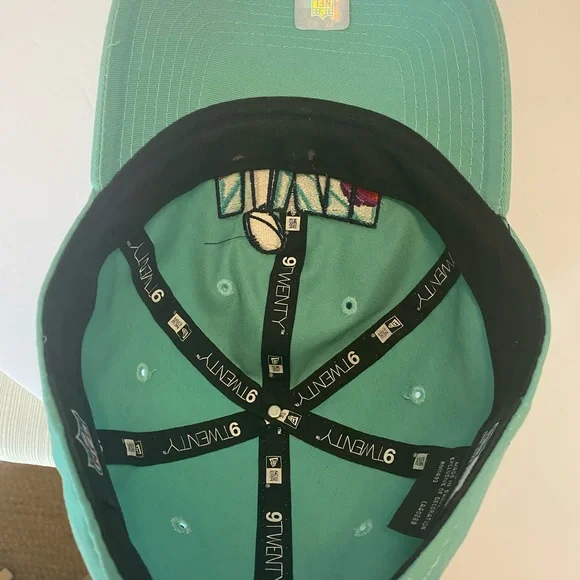 MENS KANSAS CITY CHIEFS SUPER BOWL CAP WINNER LVII  2023  AQUA & ORANGE PURPLE - Picture 6 of 8